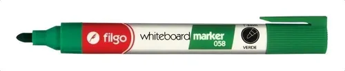 Marcador Pizarra Blanca Filgo 58 Verde Alcohol Punta Redonda Verde