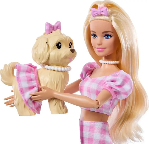 Muñeca Jfp36 Malibu Looks Iguales Mattel Barbie