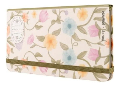 Agenda Pocket Spring 2027 Semana A La Vista Mooving Crema Pocket Spring 2027