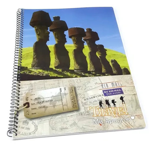 Cuadernillo A4 Mis Apuntes Travel X80 Hojas Rayado Blanco
