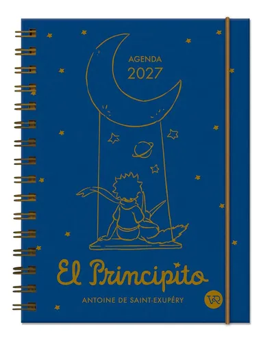 Agenda Vr Editoras Principito Clásica Azul 2027 Azul 2027